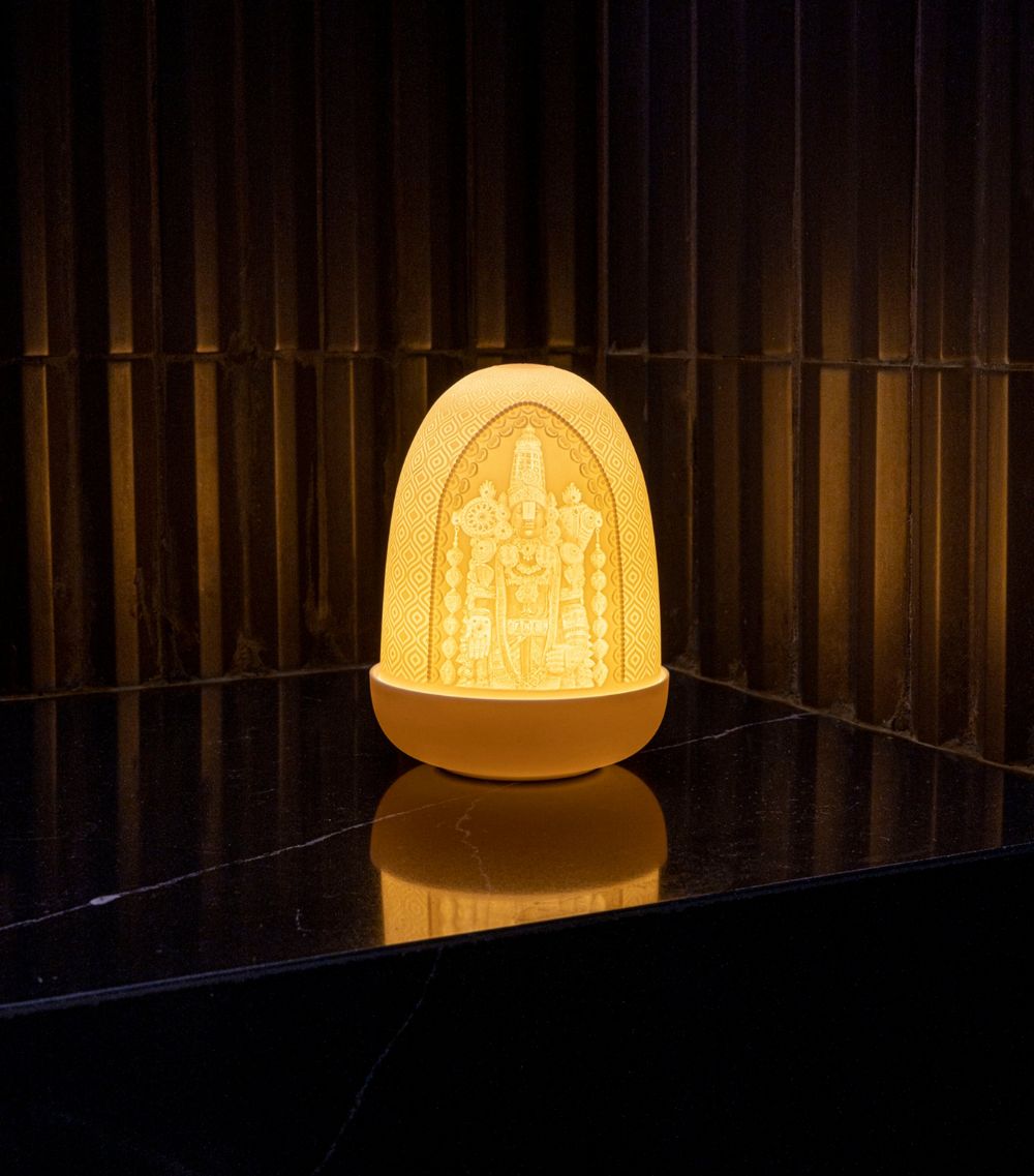 Lladró Lladró Porcelain Lord Balaji Dome Lamp