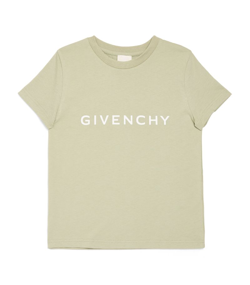 Givenchy Givenchy Kids Stretch-Cotton Logo T-Shirt (4-12+ Years)