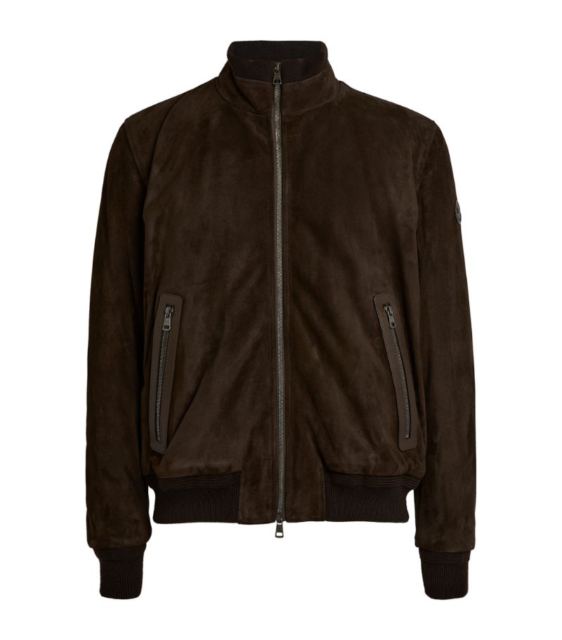 Moncler Moncler Suede Down-Filled Fayal Jacket