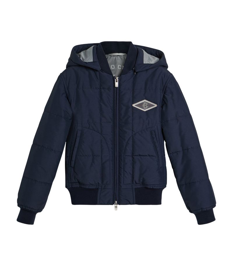 Brunello Cucinelli Kids Brunello Cucinelli Kids Padded Bomber Jacket (4-10 Years)