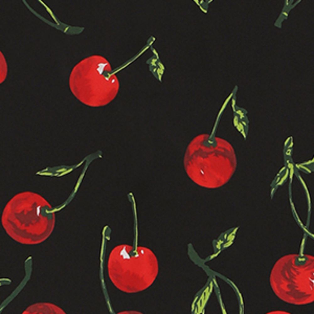 Dolce & Gabbana Dolce & Gabbana Silk Cherry Print Scarf