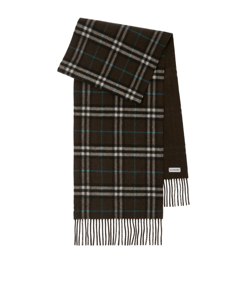 Burberry Burberry Cashmere Reversible Check Scarf