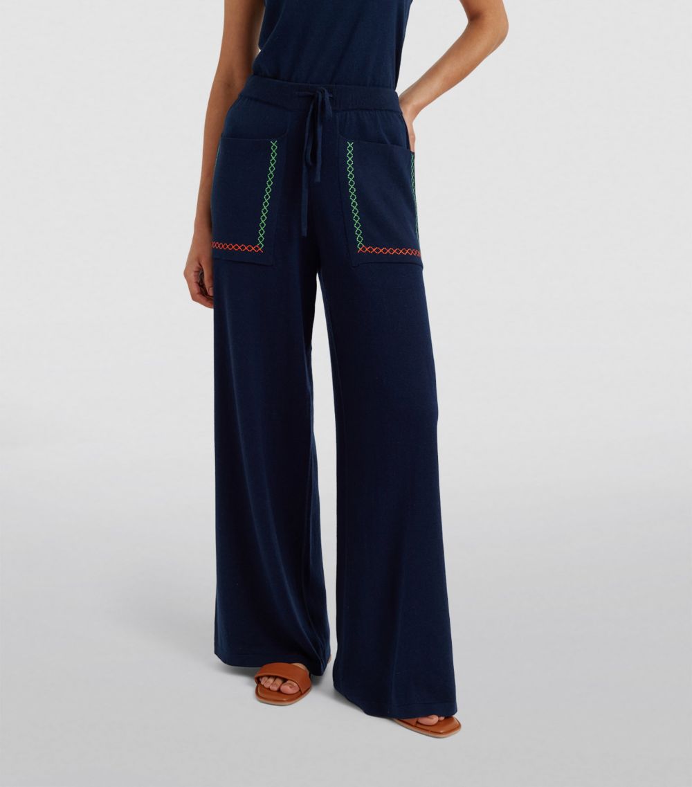 Chinti & Parker Chinti & Parker Cotton-Cashmere Blend Santorini Trousers