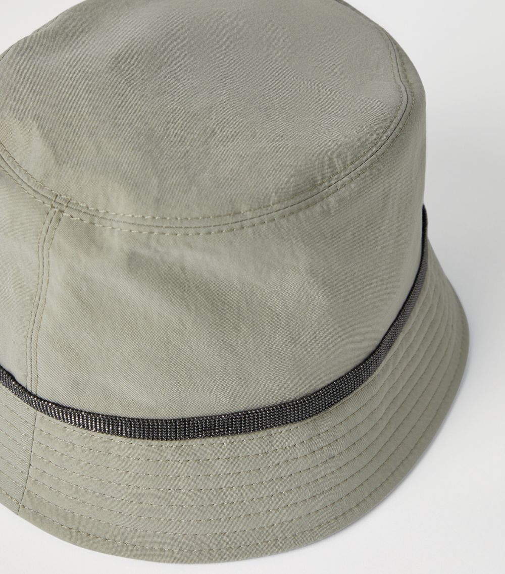 Brunello Cucinelli Brunello Cucinelli Techno Canvas Bucket Hat