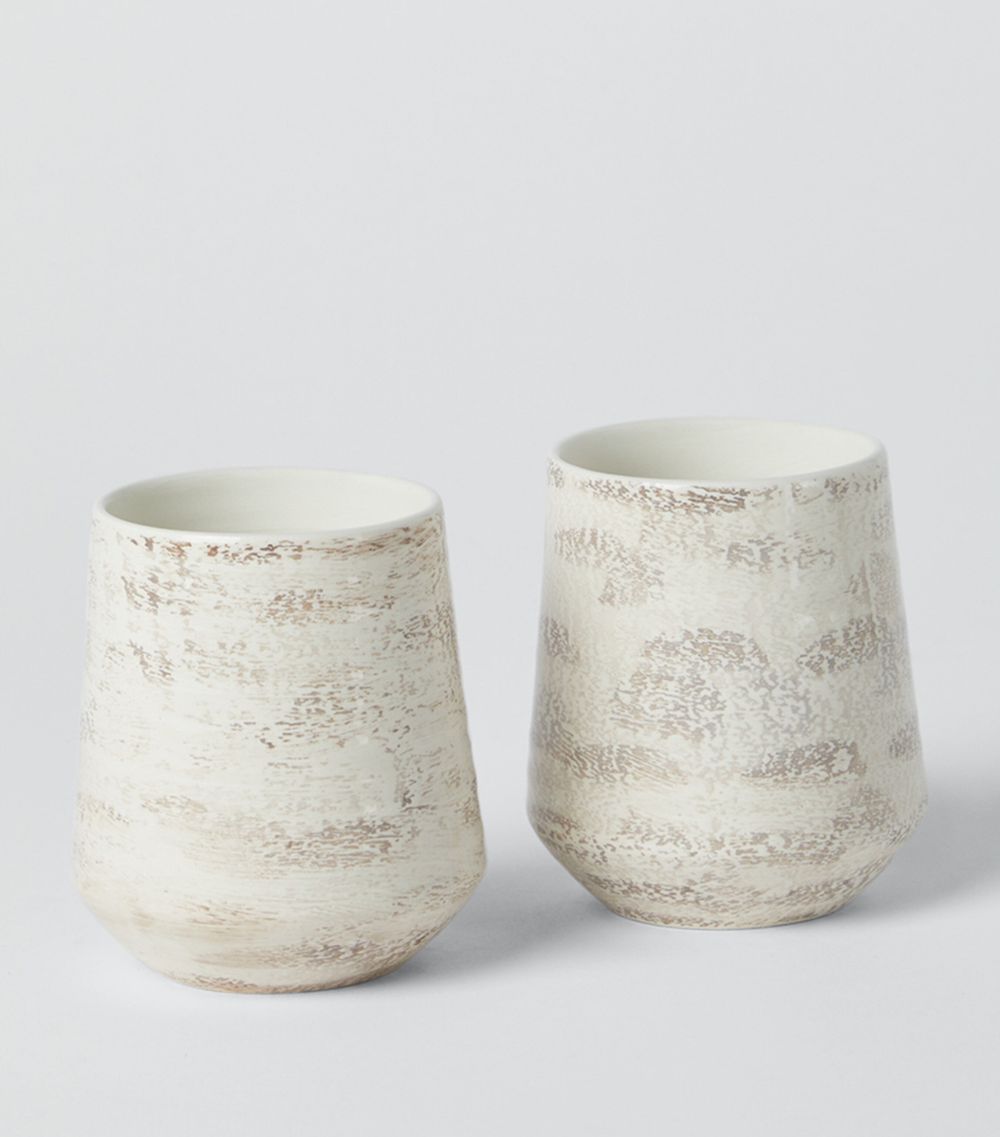 Brunello Cucinelli Brunello Cucinelli Set Of 2 Ceramic Tradition Cups