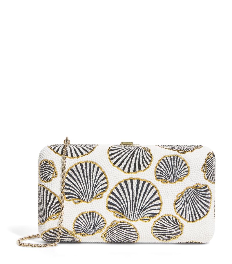 Judith Leiber Judith Leiber Midnight Mollusk Clutch Bag