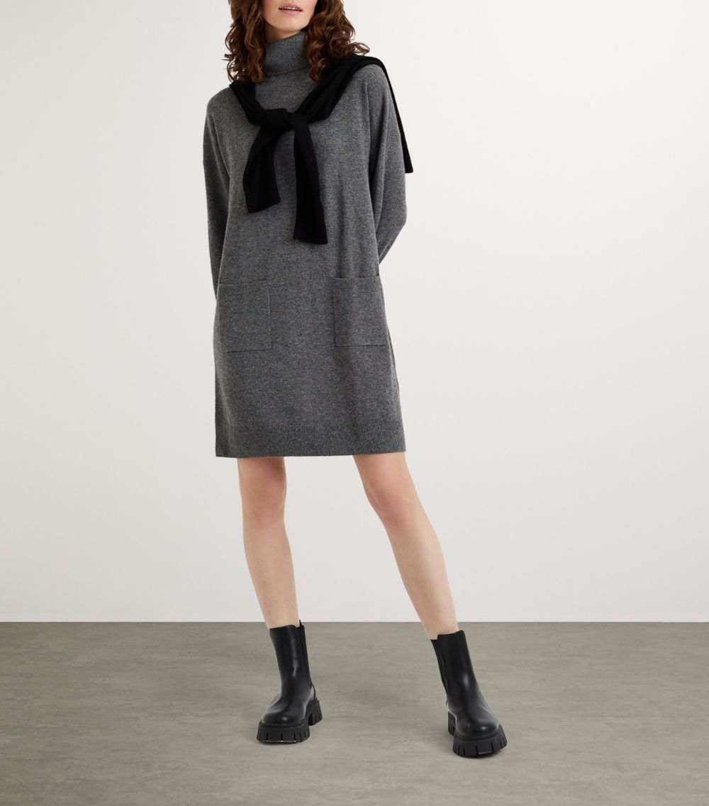 Chinti & Parker Chinti & Parker Wool-Cashmere Rollneck Sweater Dress