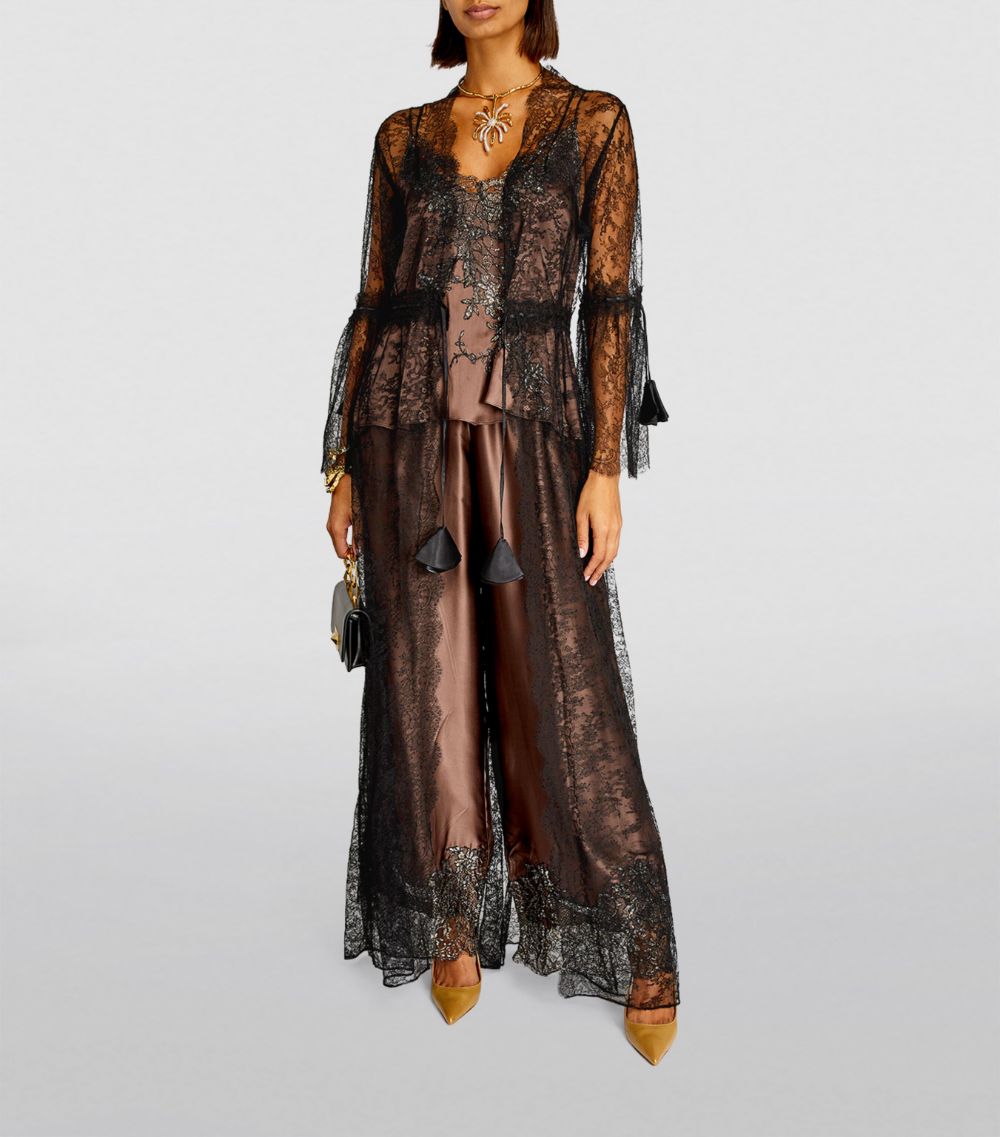 Torlowei Torlowei Lace Marcella Robe