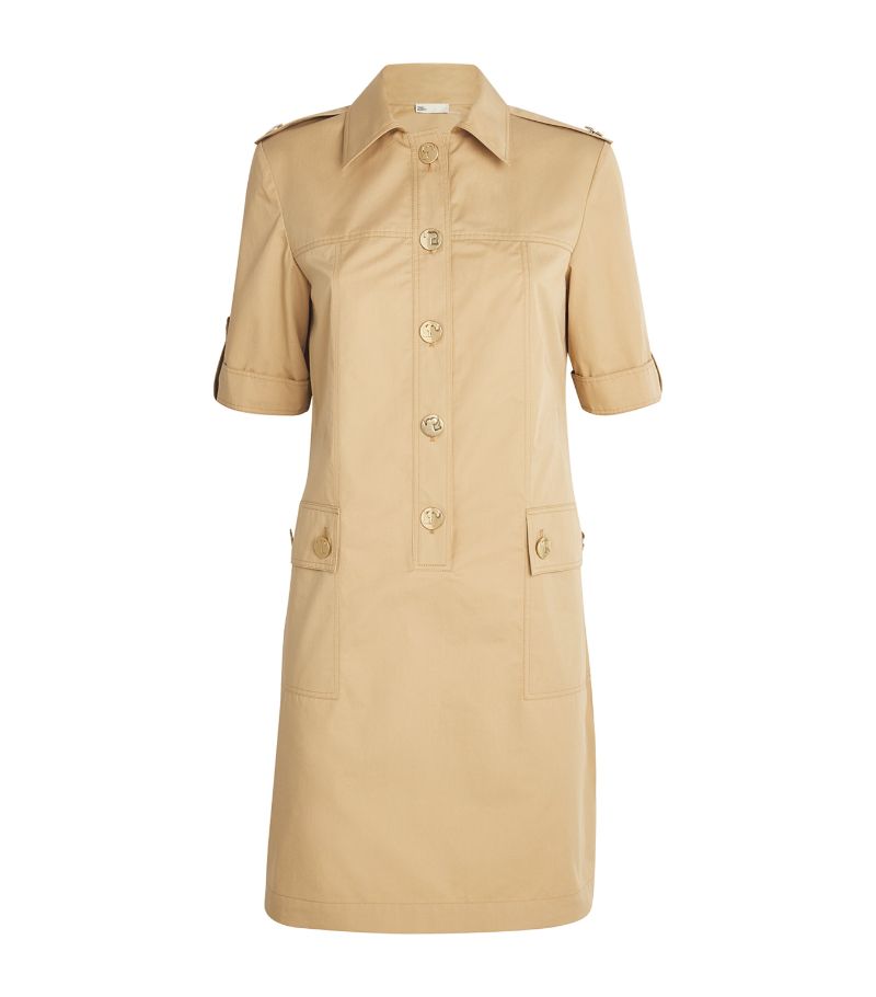 Tory Burch Tory Burch Camp Shirt Mini Dress