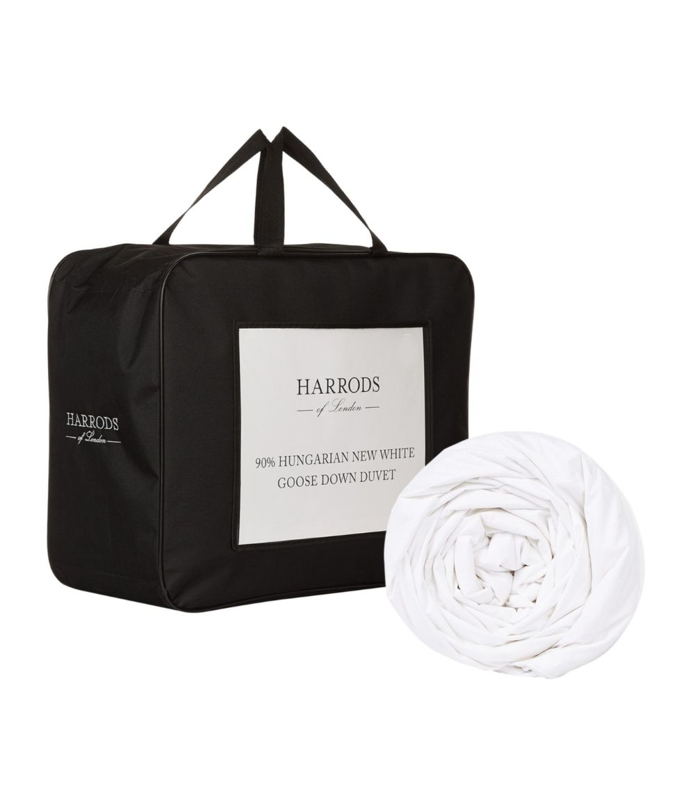 Harrods Of London Harrods Of London Double 90% Hungarian New White Goose Down Duvet (4.5 Tog)