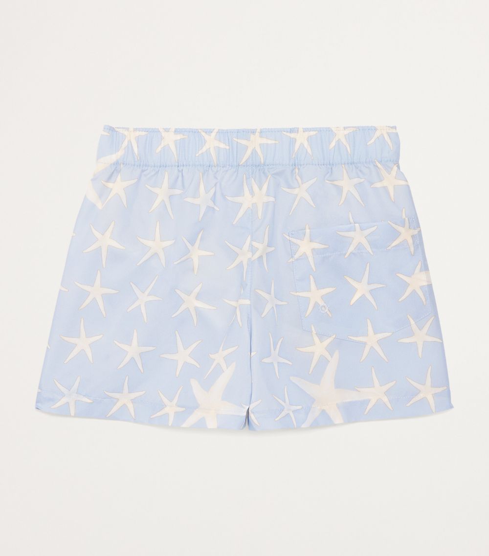 Young Versace Versace Kids Starfish Print Swim Shorts (6-36 Months)