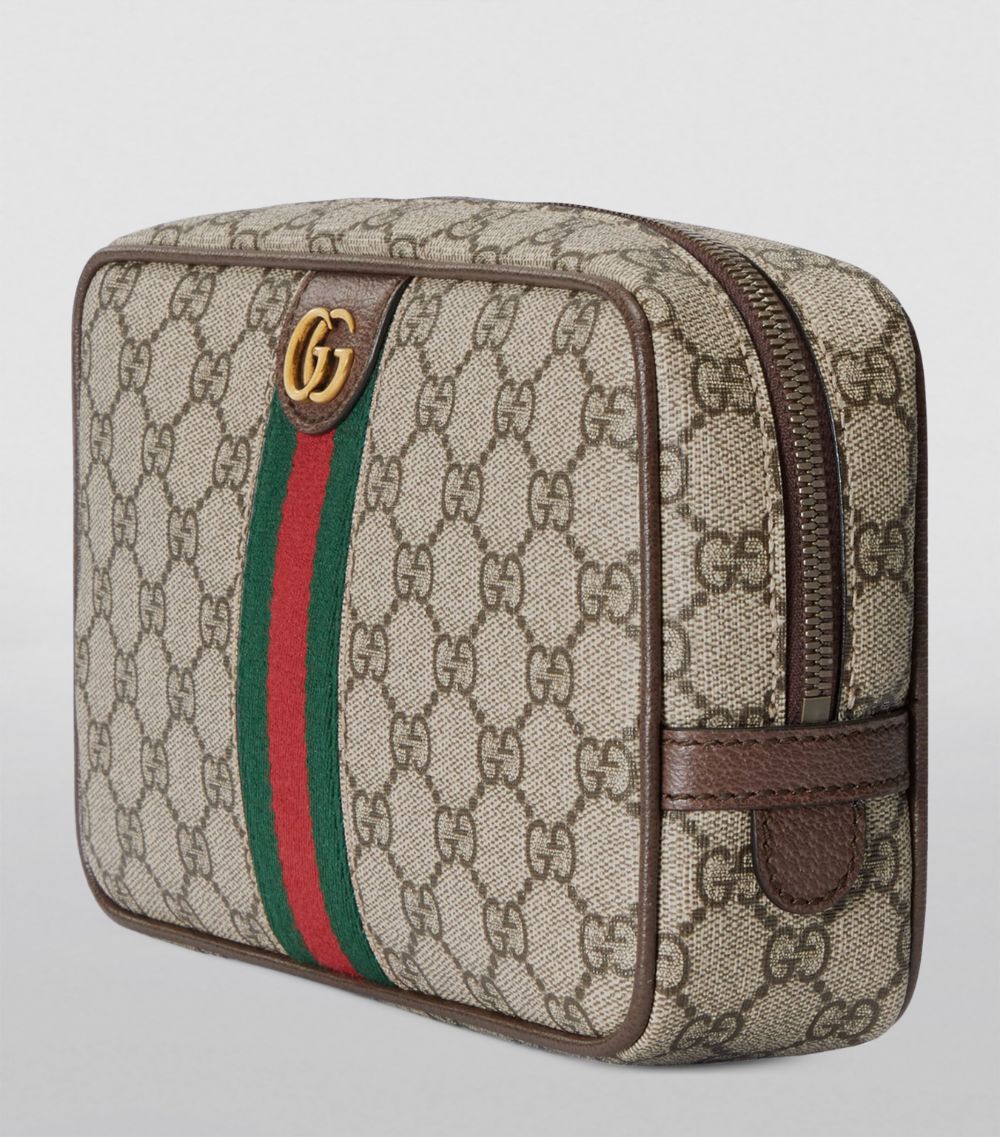 Gucci Gucci Web Savoy Wash Bag