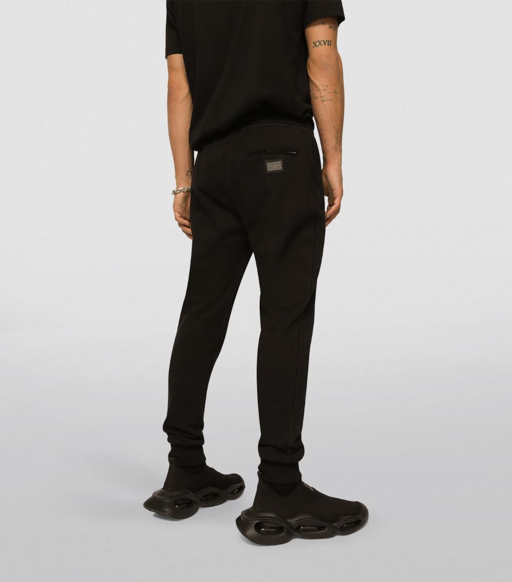 Dolce & Gabbana Dolce & Gabbana Cotton Jersey Tapered Sweatpants