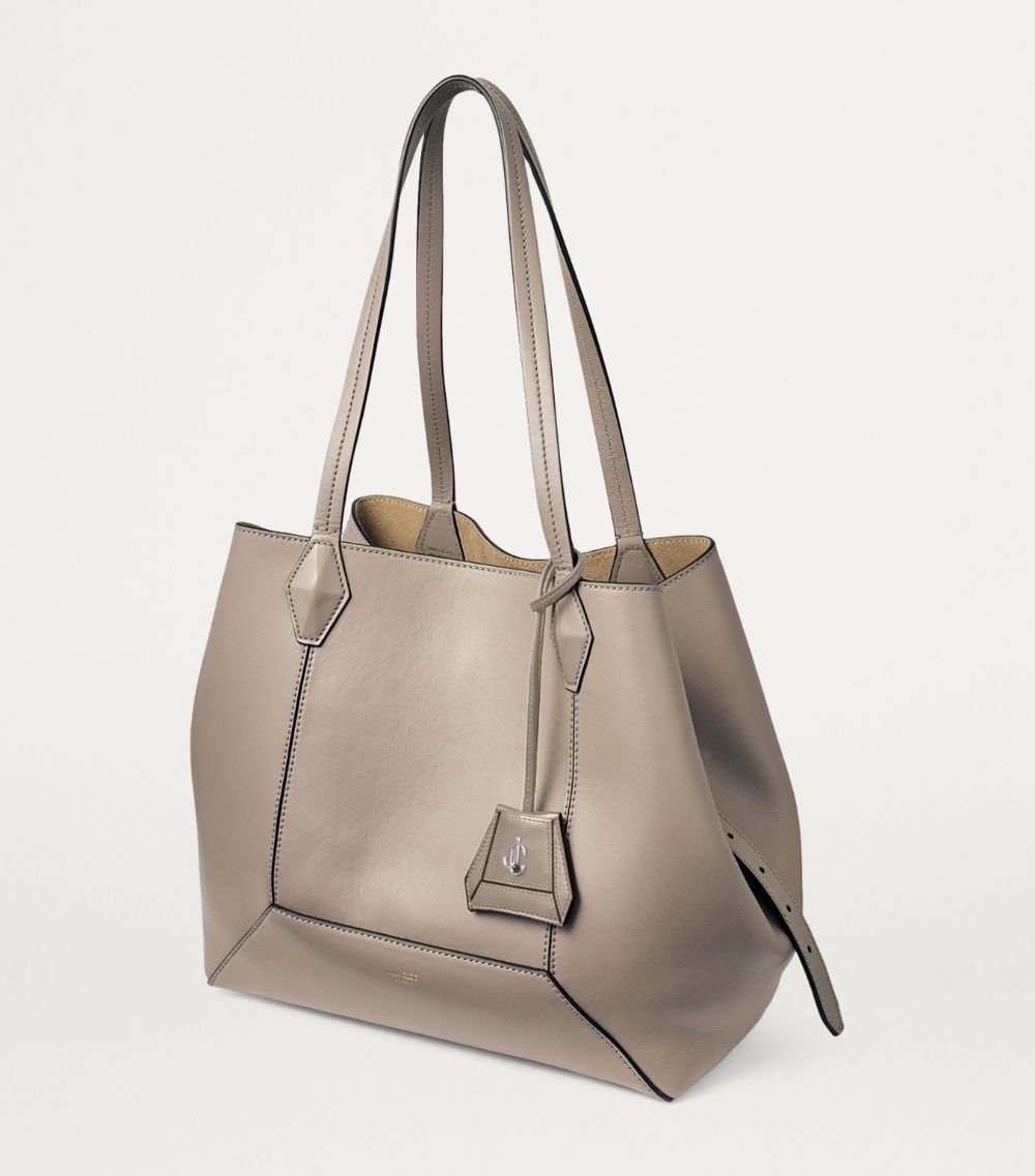 Jimmy Choo Jimmy Choo Diamond Medium Leather Tote Bag