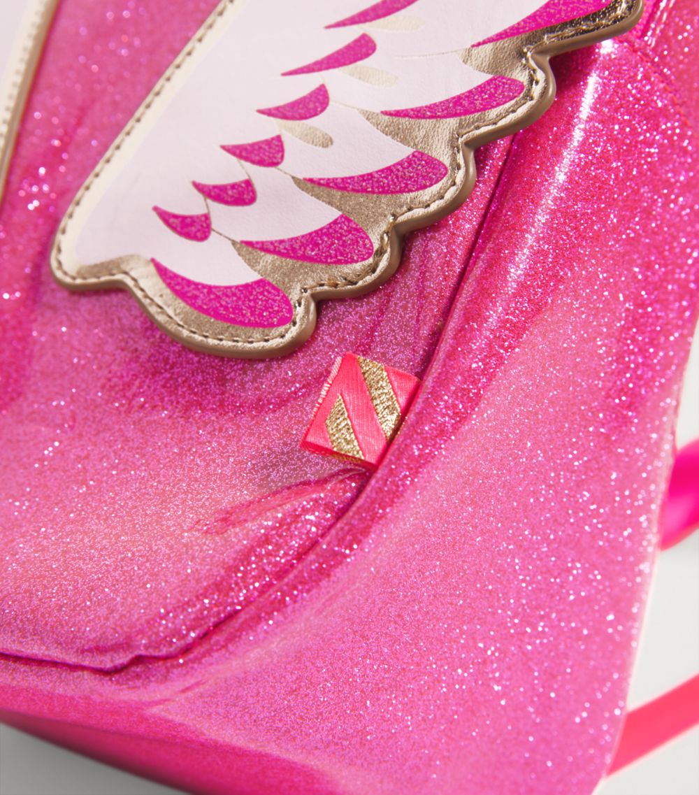 Billieblush Billieblush Glitter-Coated Wings Backpack