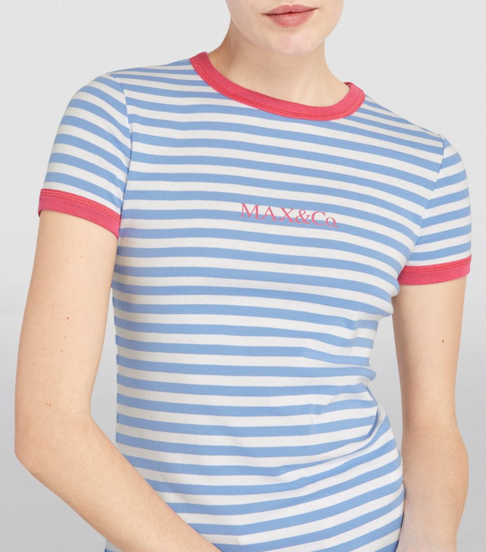 Max & Co. Max & Co. Cotton Striped T-Shirt