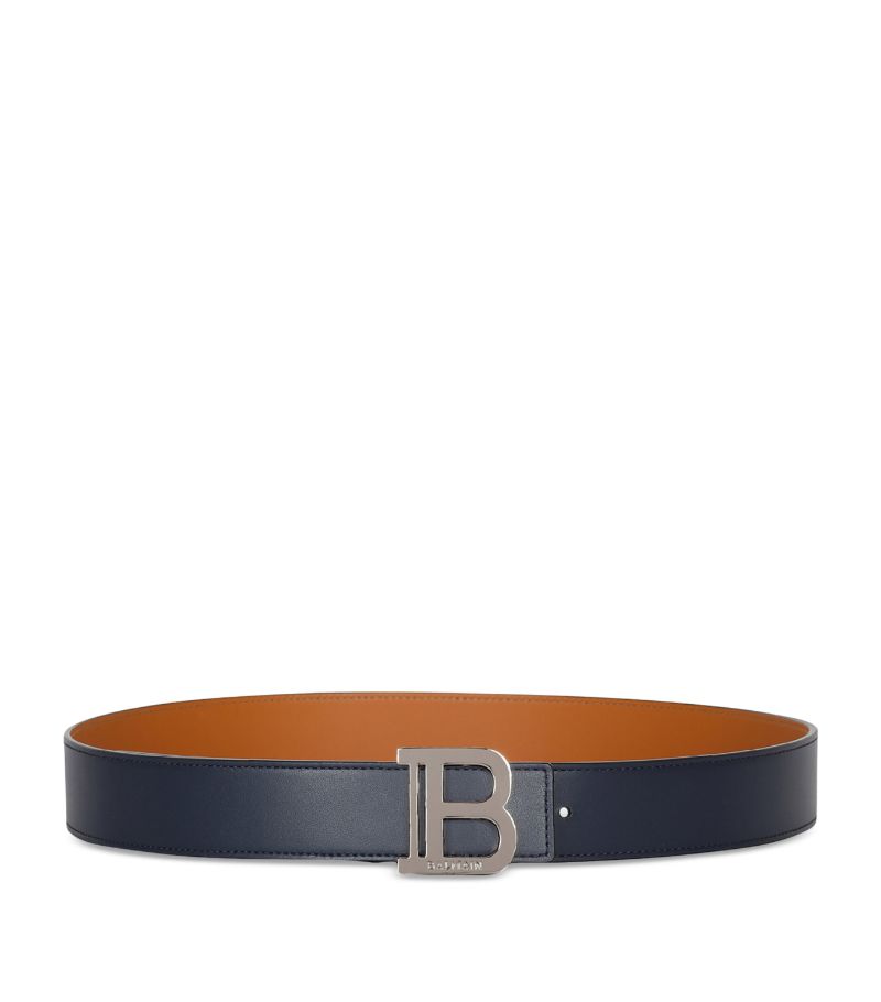 Balmain Balmain Leather B-Buckle Belt