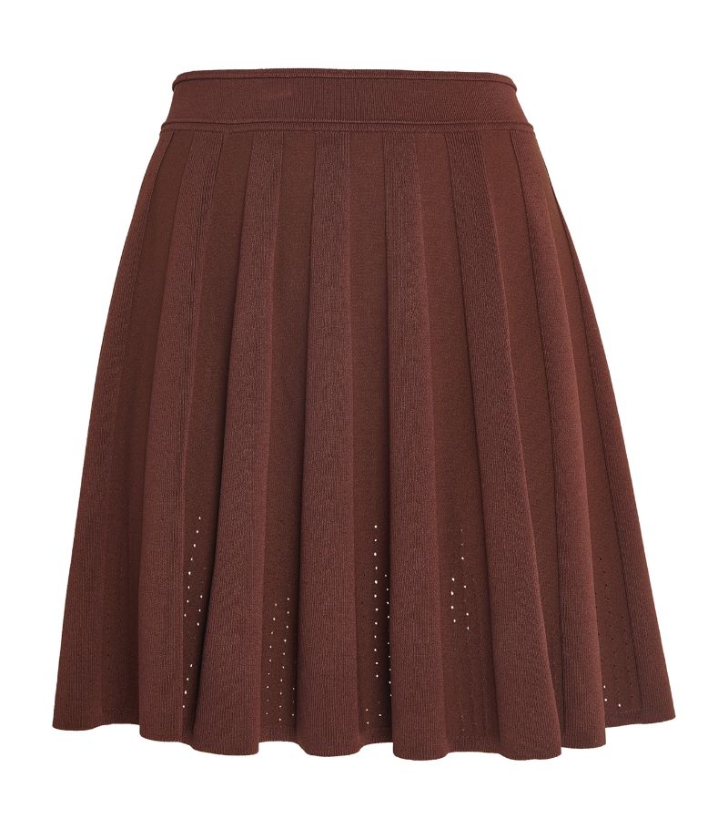  Sandro Pleated Mini Skirt