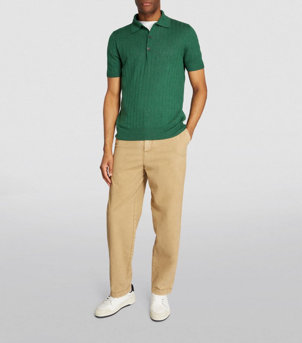 Barena Barena Ribbed Polo Shirt