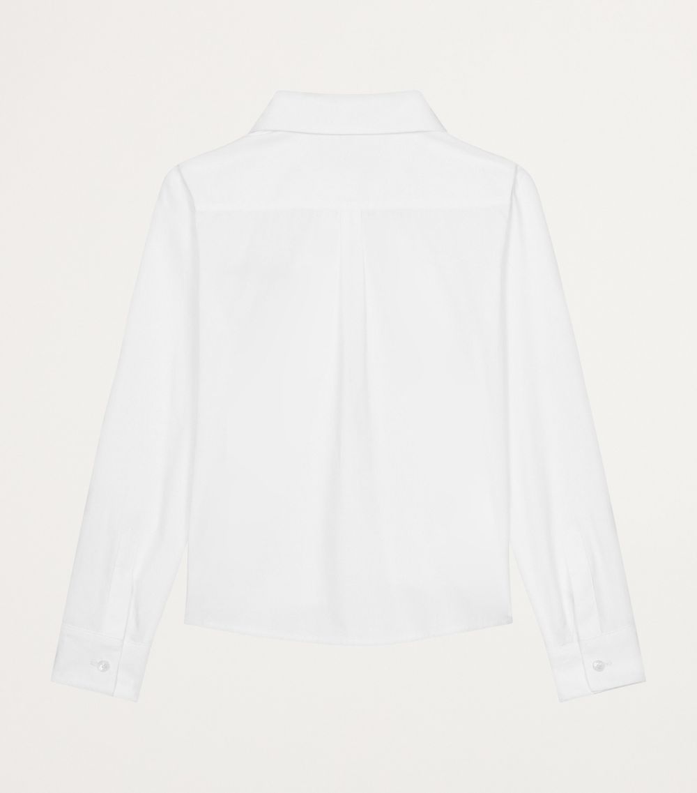 Dolce & Gabbana Dolce & Gabbana Kids Cotton Embroidered Shirt (8-12 Years)