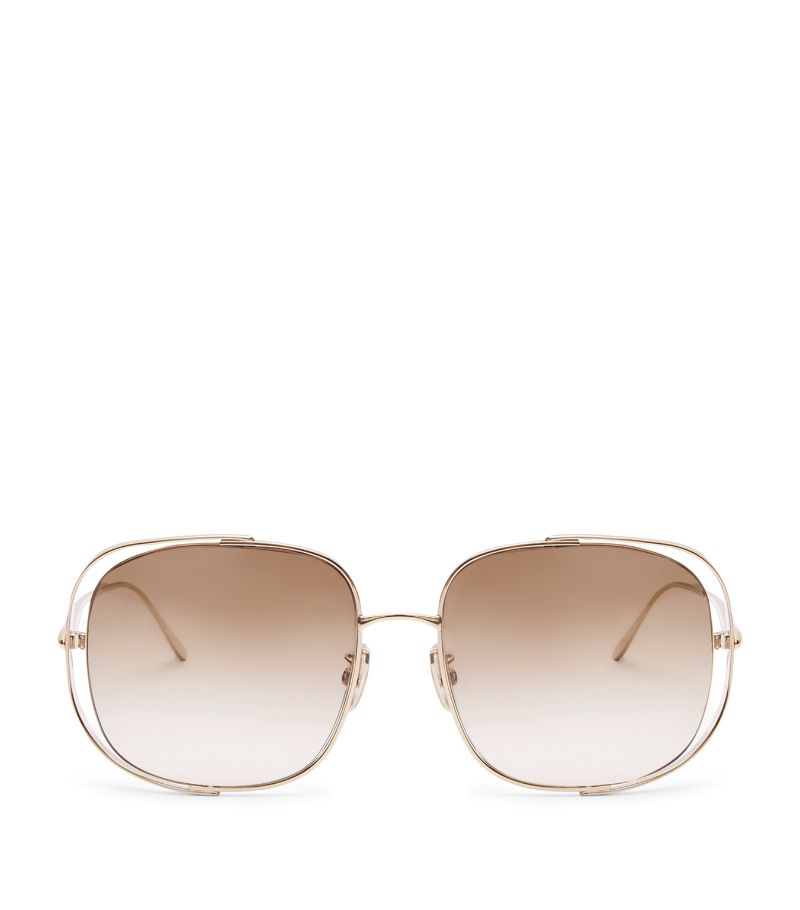 Loewe Loewe Cut-Out Square Sunglasses