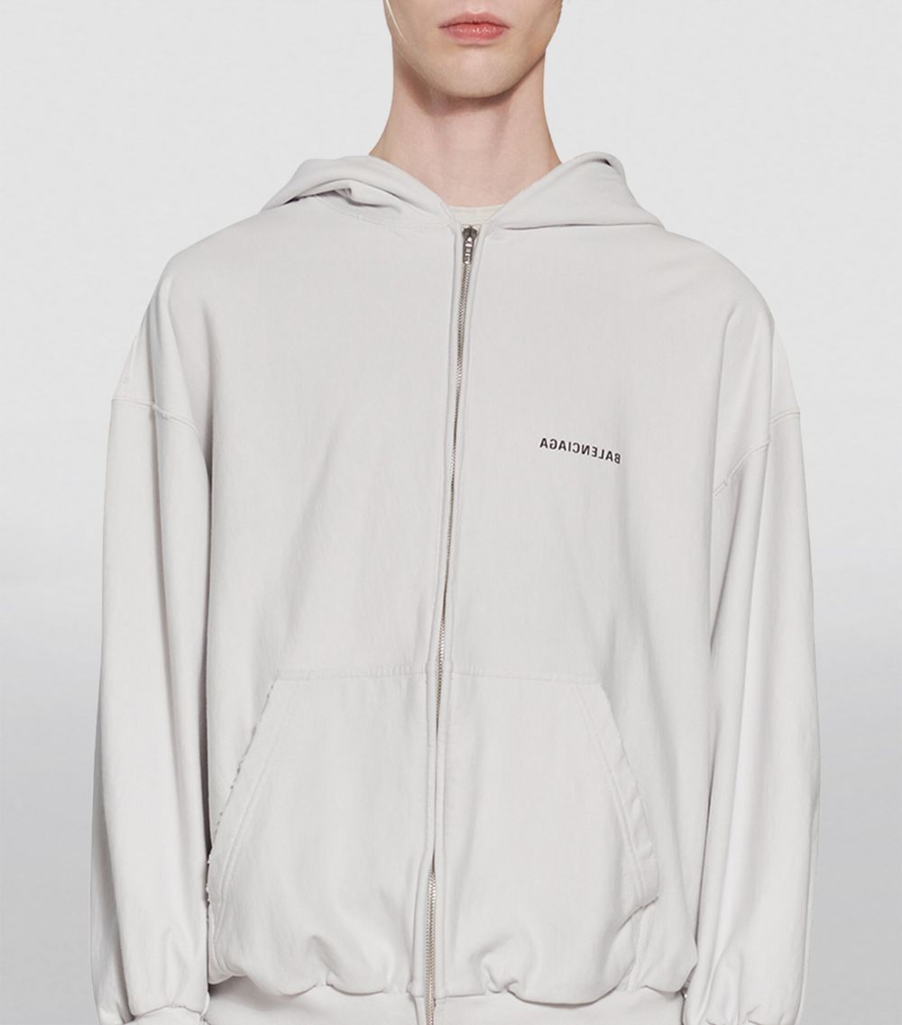 Balenciaga Balenciaga Logo Hoodie