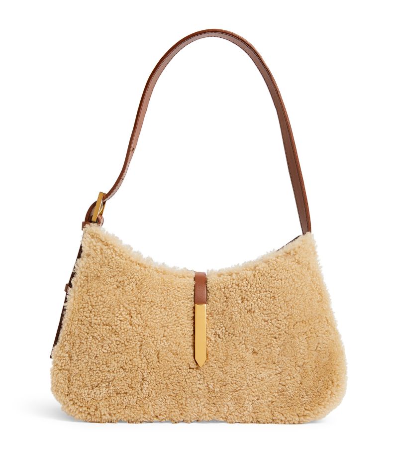 Demellier DeMellier Shearling Tokyo Shoulder Bag