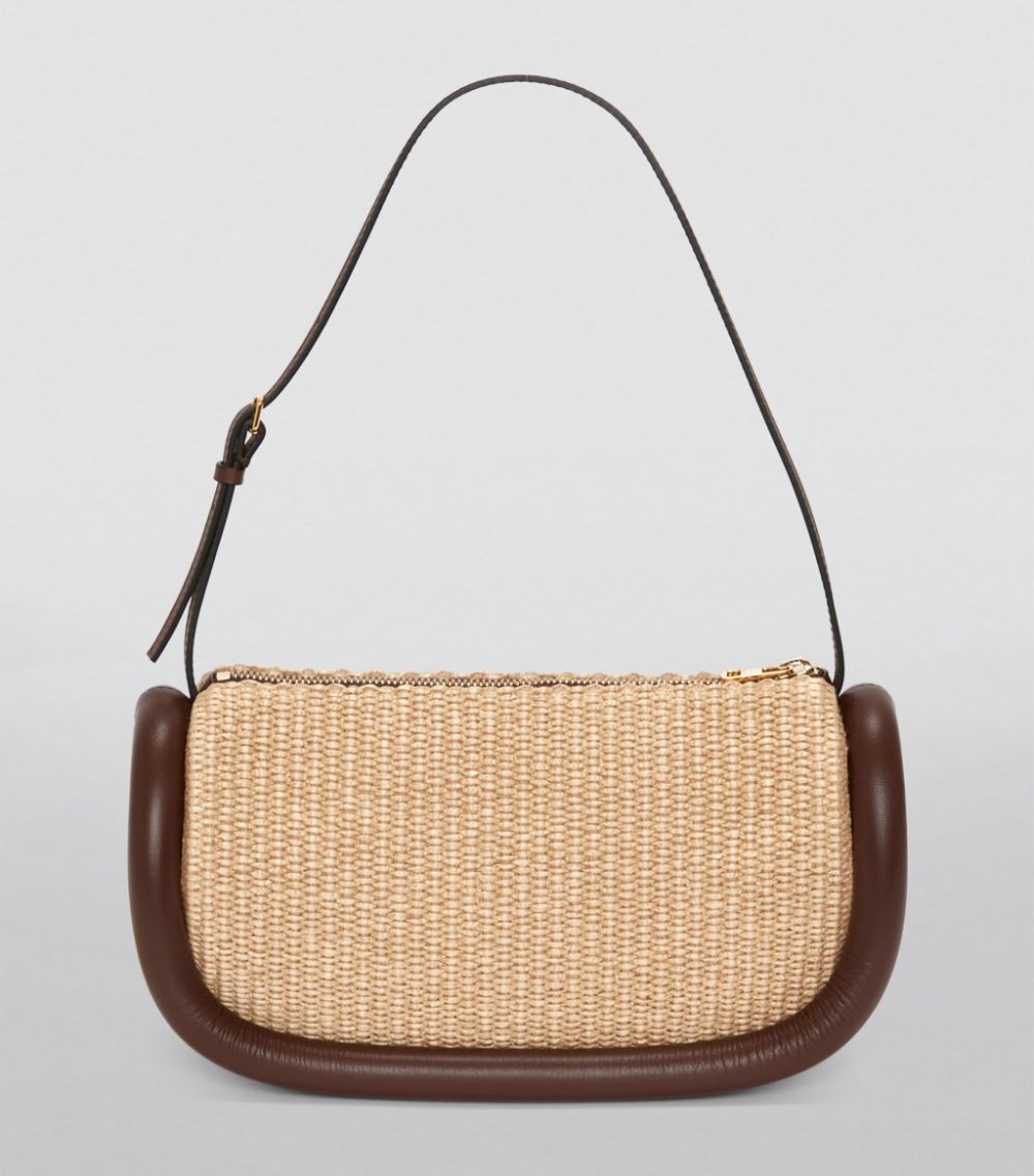 Jw Anderson Jw Anderson Raffia Bumper-15 Shoulder Bag