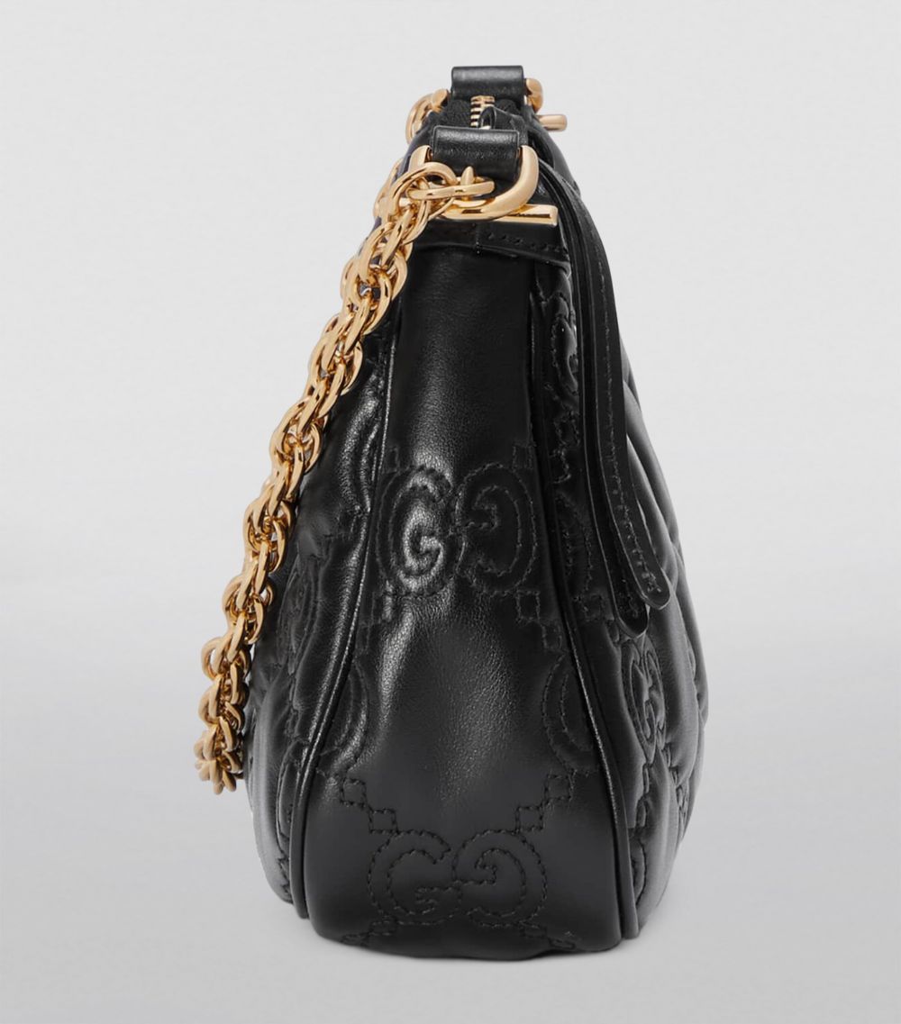 Gucci Gucci Leather Gg Matelassé Shoulder Bag