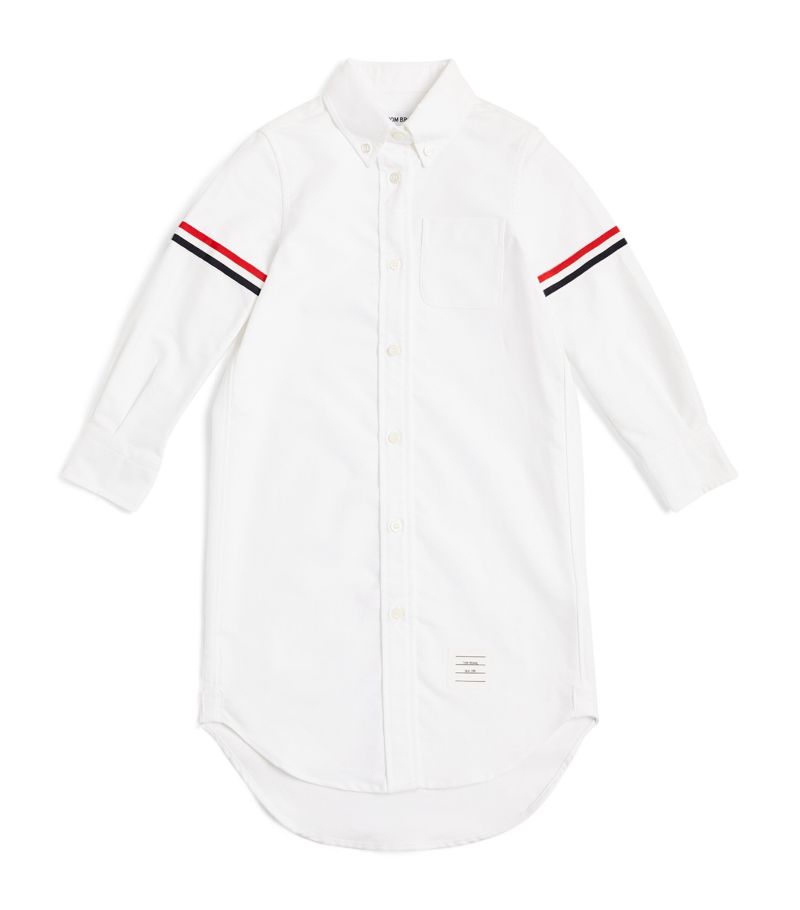  Thom Browne Kids Oxford Shirt Dress (2-12 Years)