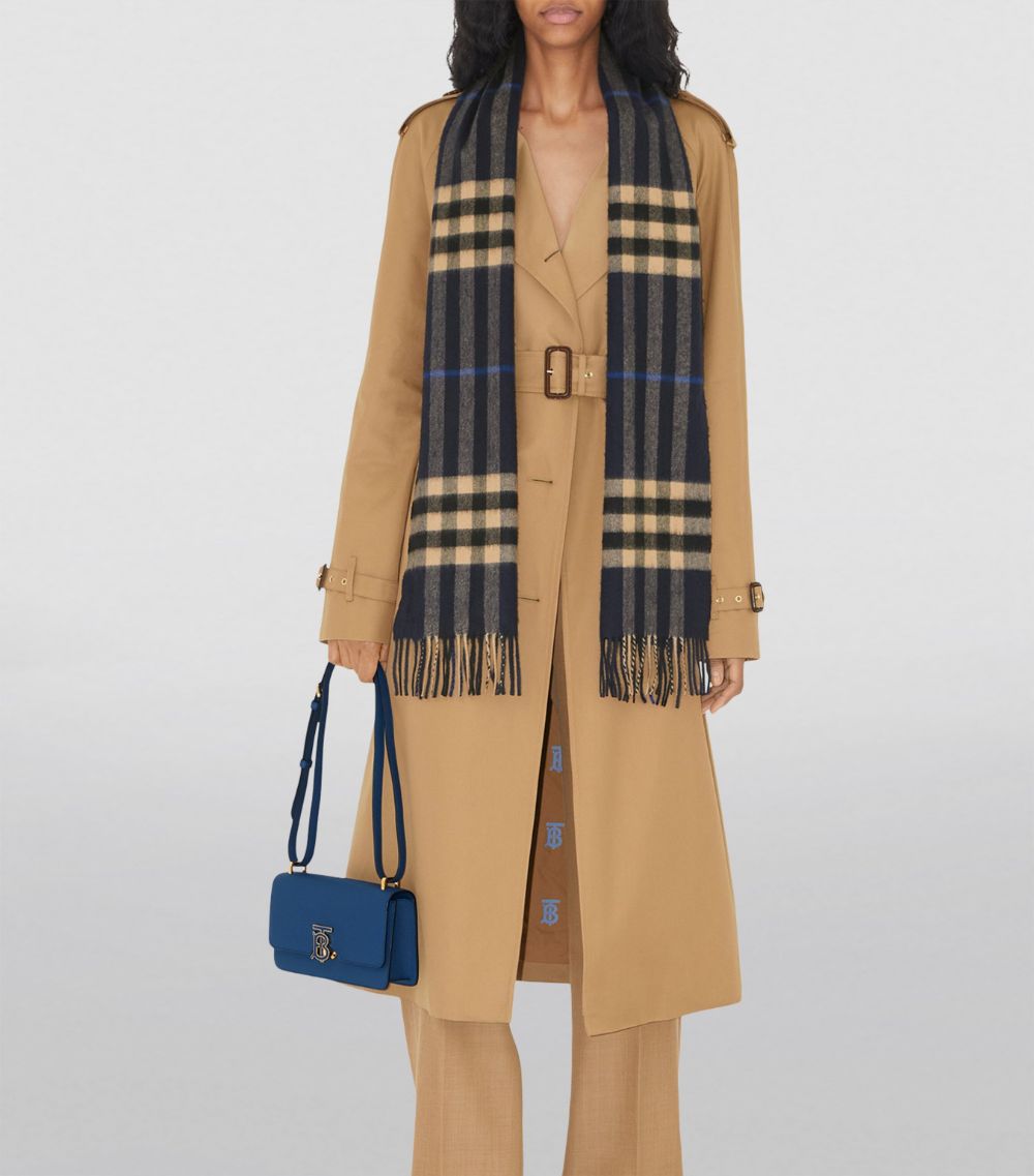 Burberry Burberry Cashmere Check Scarf