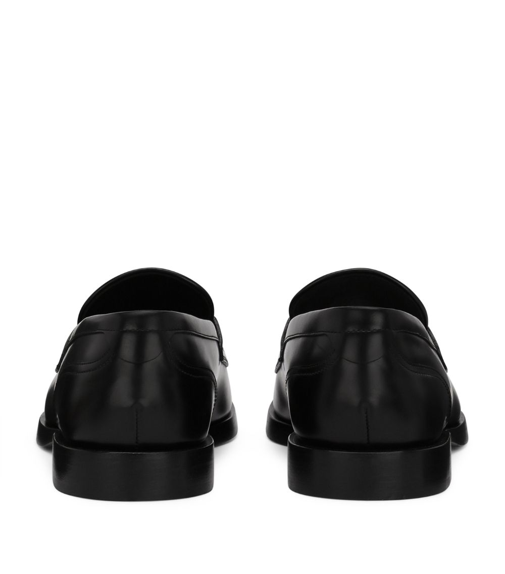 Dolce & Gabbana Dolce & Gabbana Calfskin Bernini Loafers