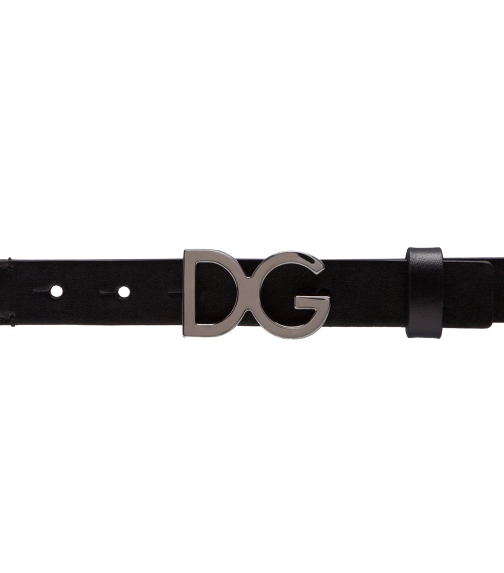 Dolce & Gabbana Dolce & Gabbana Kids Logo Belt