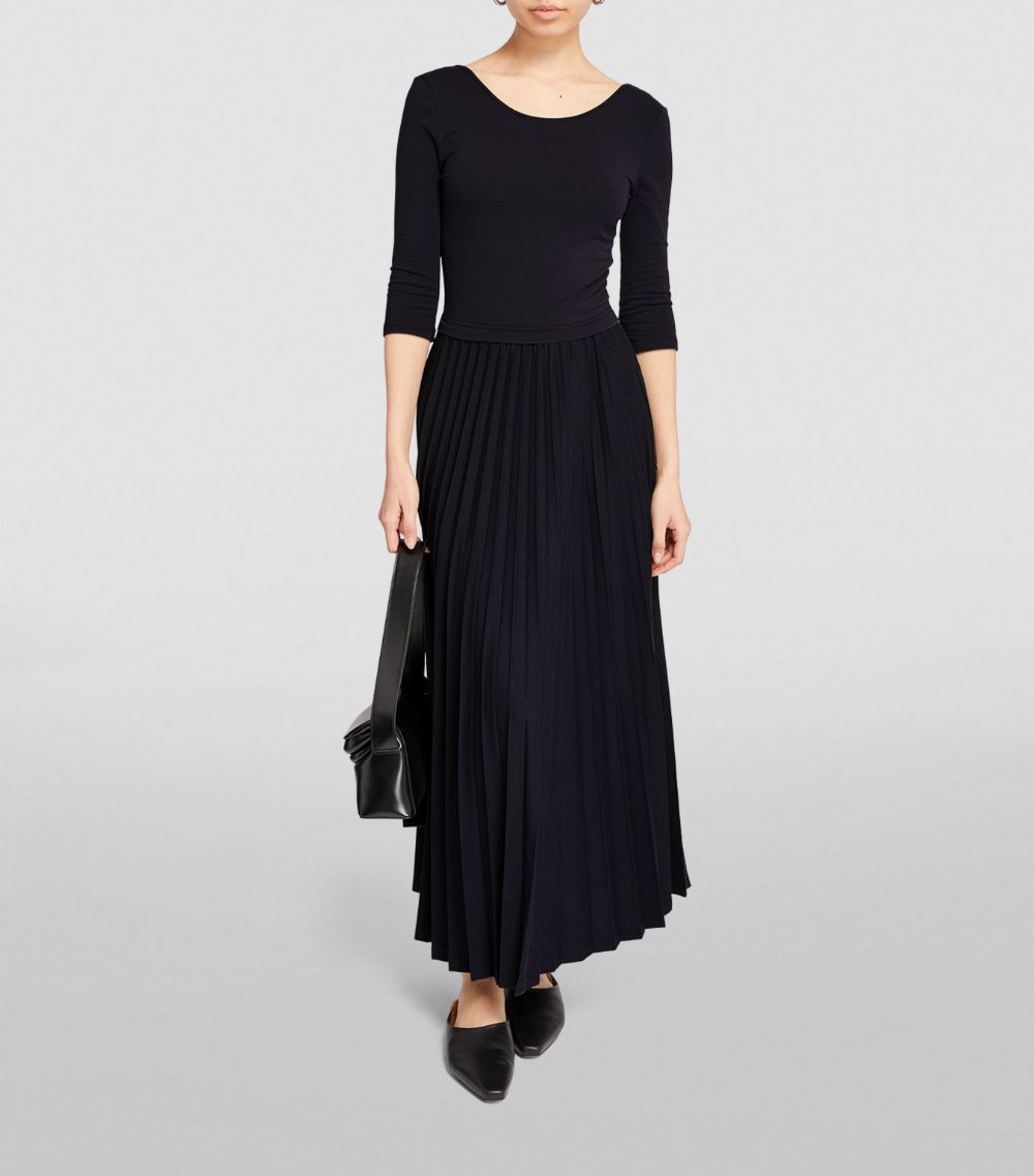  Claudie Pierlot Pleated Maxi Dress