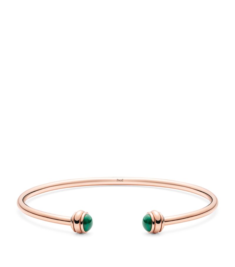 Piaget Piaget Rose Gold And Malachite Possession Bangle