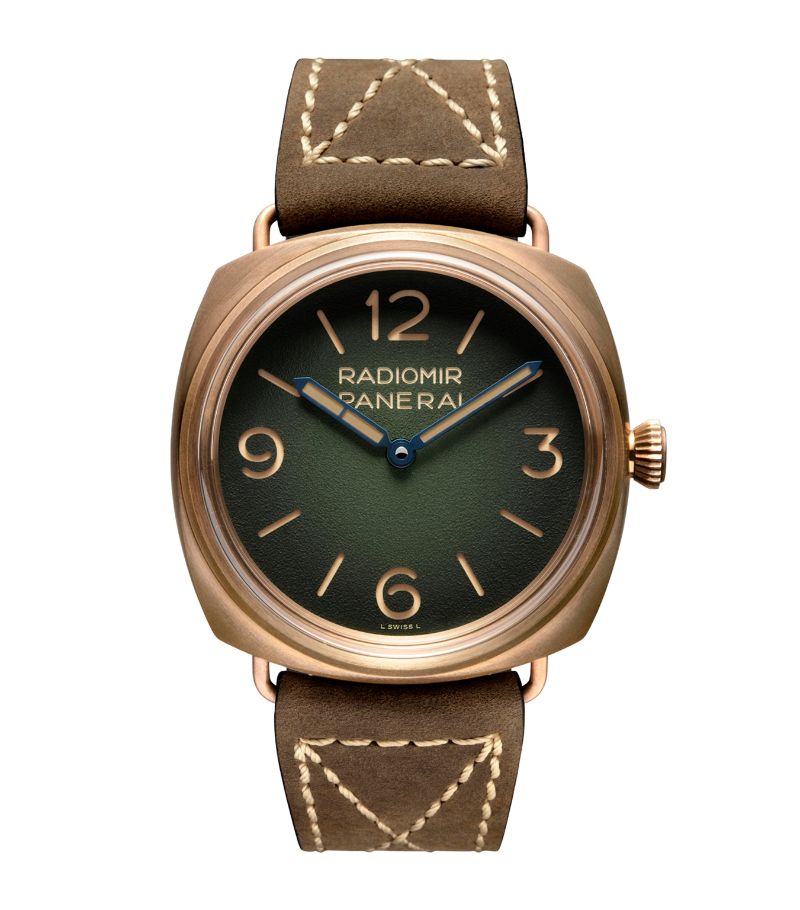  Panerai Bronze Radiomir Bronzo Watch 44Mm