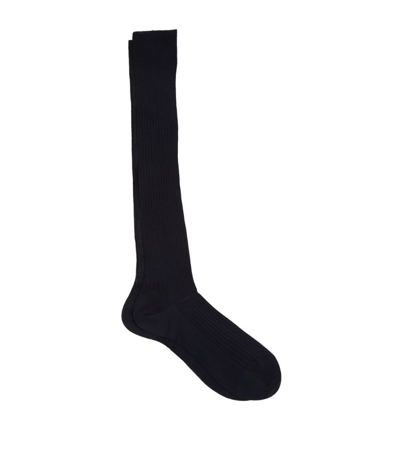 Pantherella Pantherella Egyptian Cotton Lisle Long Sock