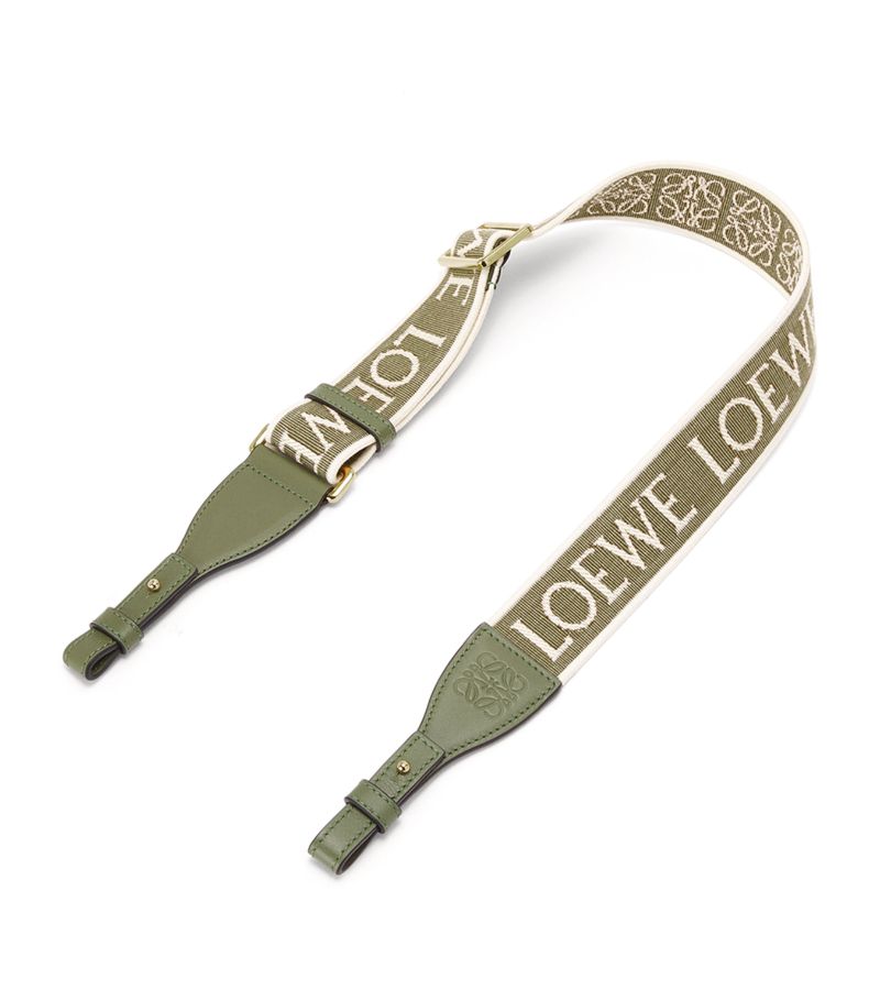 Loewe Loewe Jacquard Anagram Loop Bag Strap