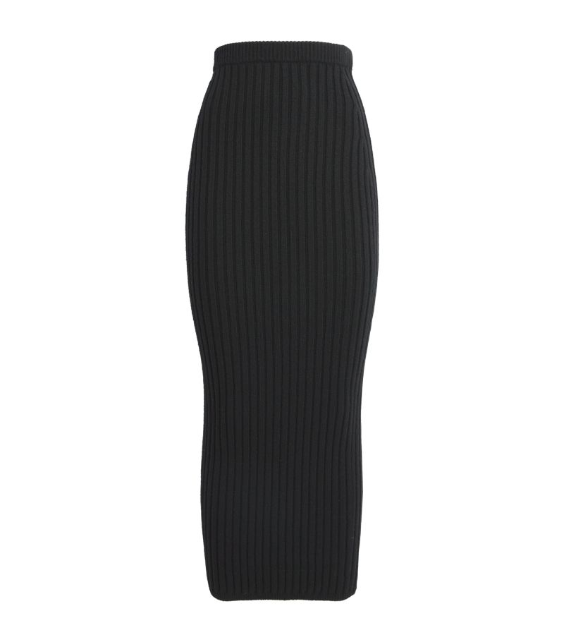 Max Mara Max Mara Wool-Cashmere-Blend Maxi Skirt