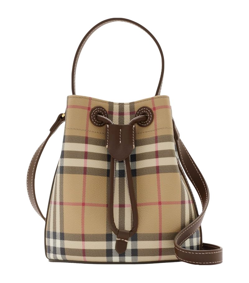 Burberry Burberry Mini Check Bucket Bag