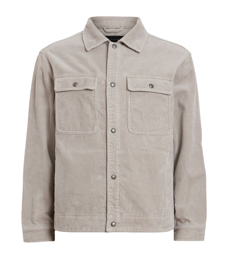 Allsaints Allsaints Corduroy Castleford Overshirt