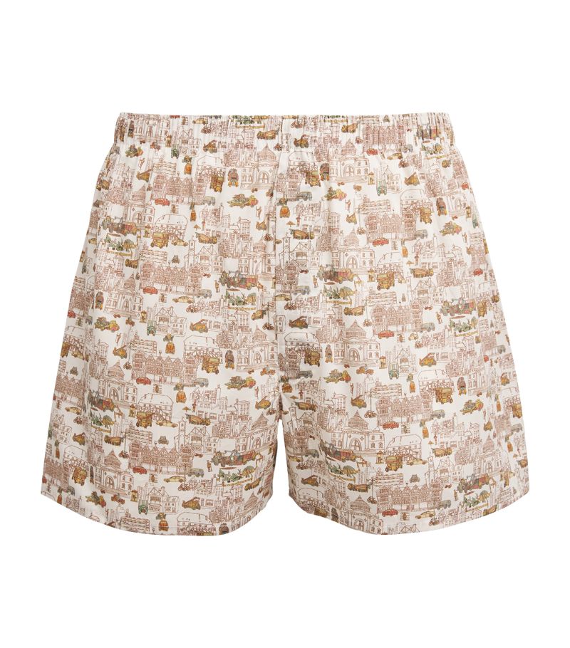 Sunspel Sunspel Cotton Car Boxer Shorts