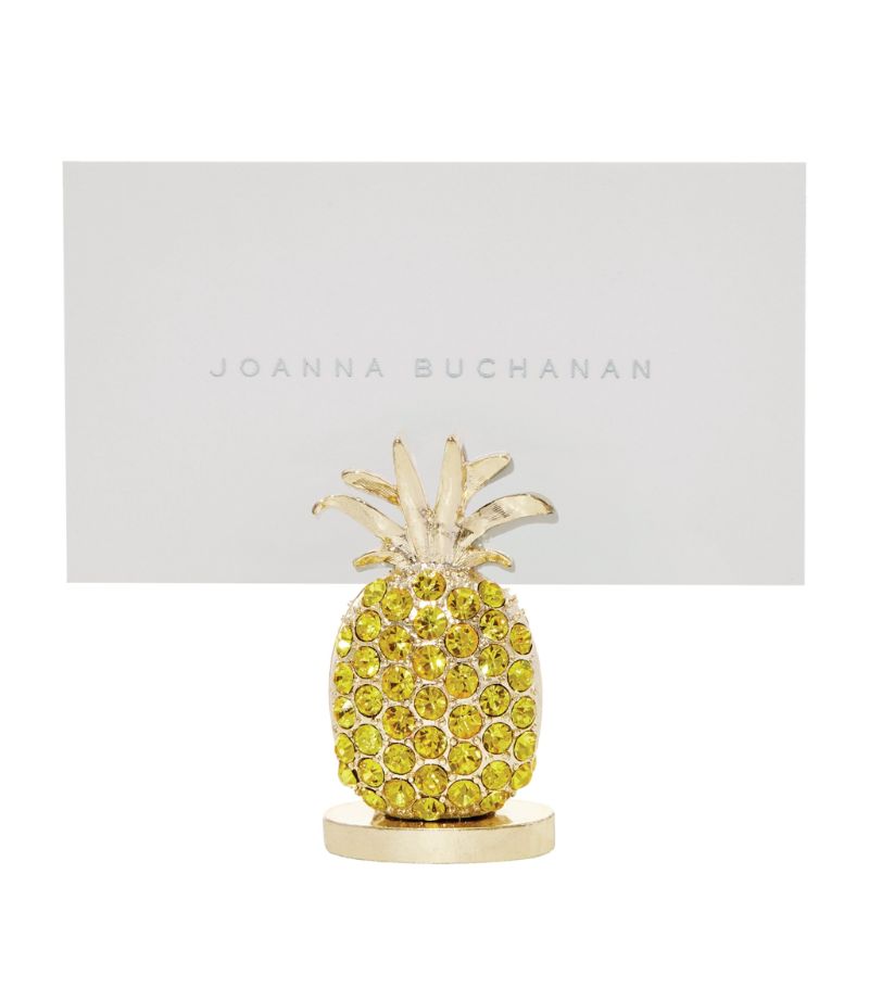 Joanna Buchanan Joanna Buchanan Embellished Pineapple Place Card Holder (Set Of 2)