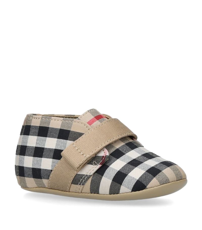 Burberry Burberry Kids Vintage Check Soft Shoes