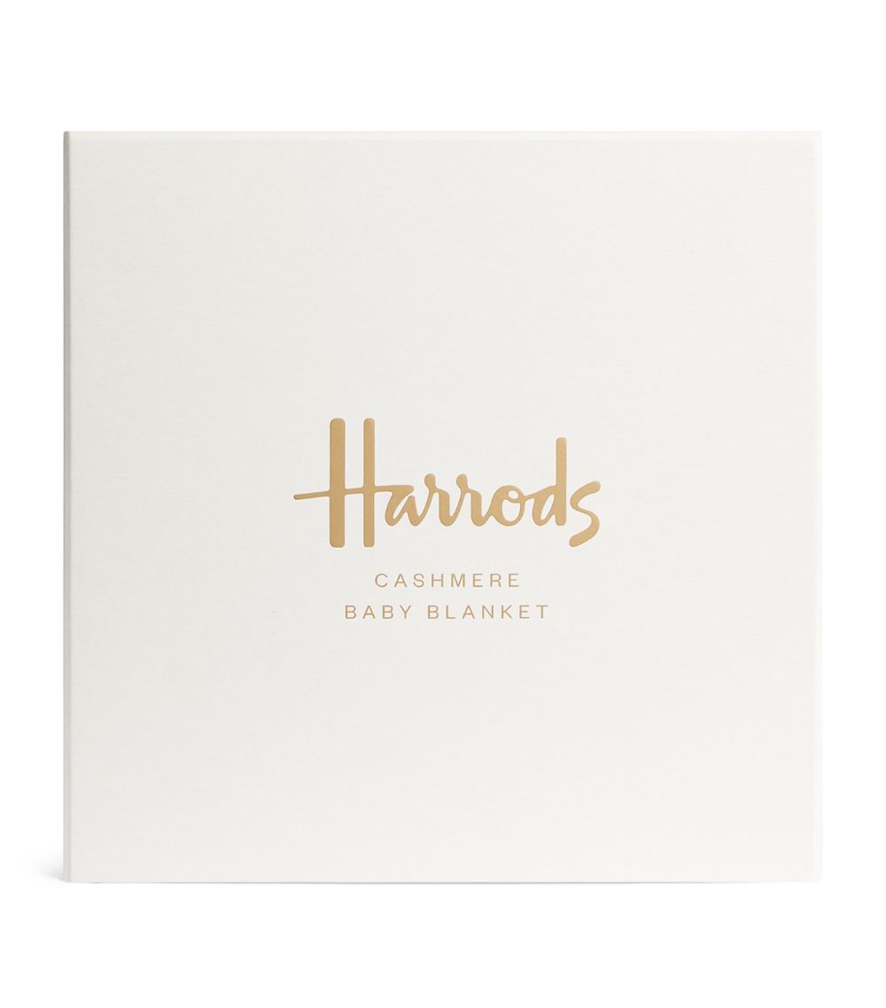 Harrods Harrods Cashmere Pointelle Baby Blanket