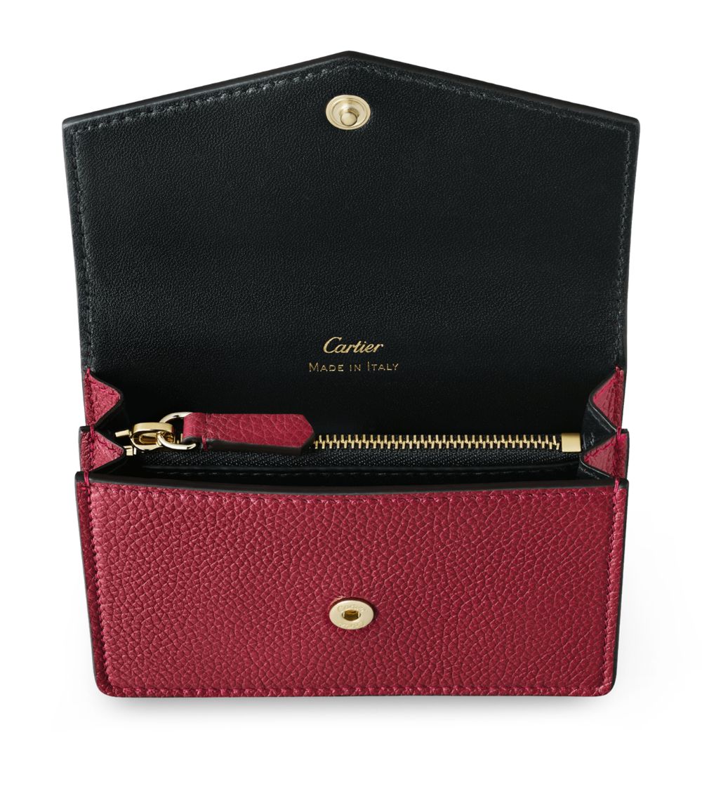 Cartier Cartier Leather Panthère De Cartier Wallet