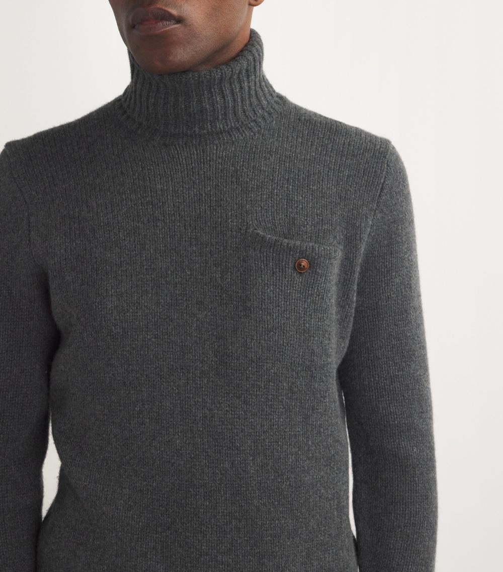 Polo Ralph Lauren Polo Ralph Lauren Wool-Cashmere Rollneck Sweater