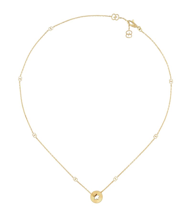 Gucci Gucci Yellow Gold Icon Necklace