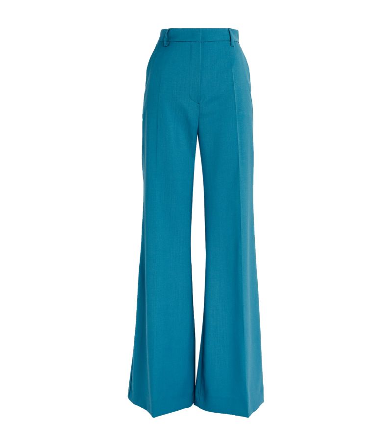 Weekend Max Mara Weekend Max Mara Virgin Wool Flared Trousers