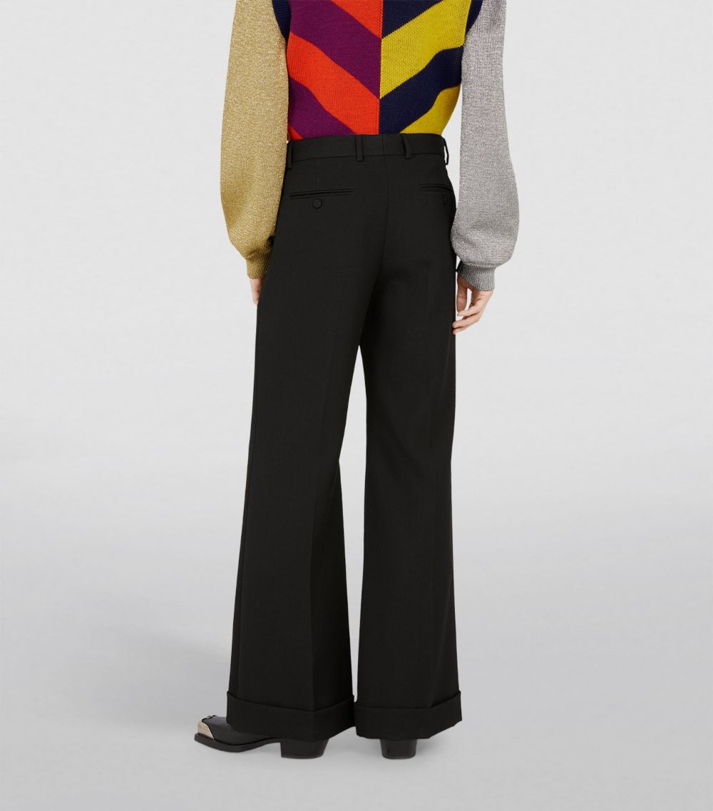 Gucci Gucci Wide-Leg Trousers